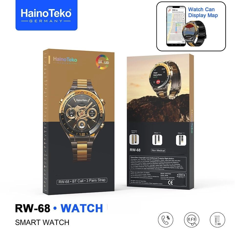RW-68 Stainless Steel GPS