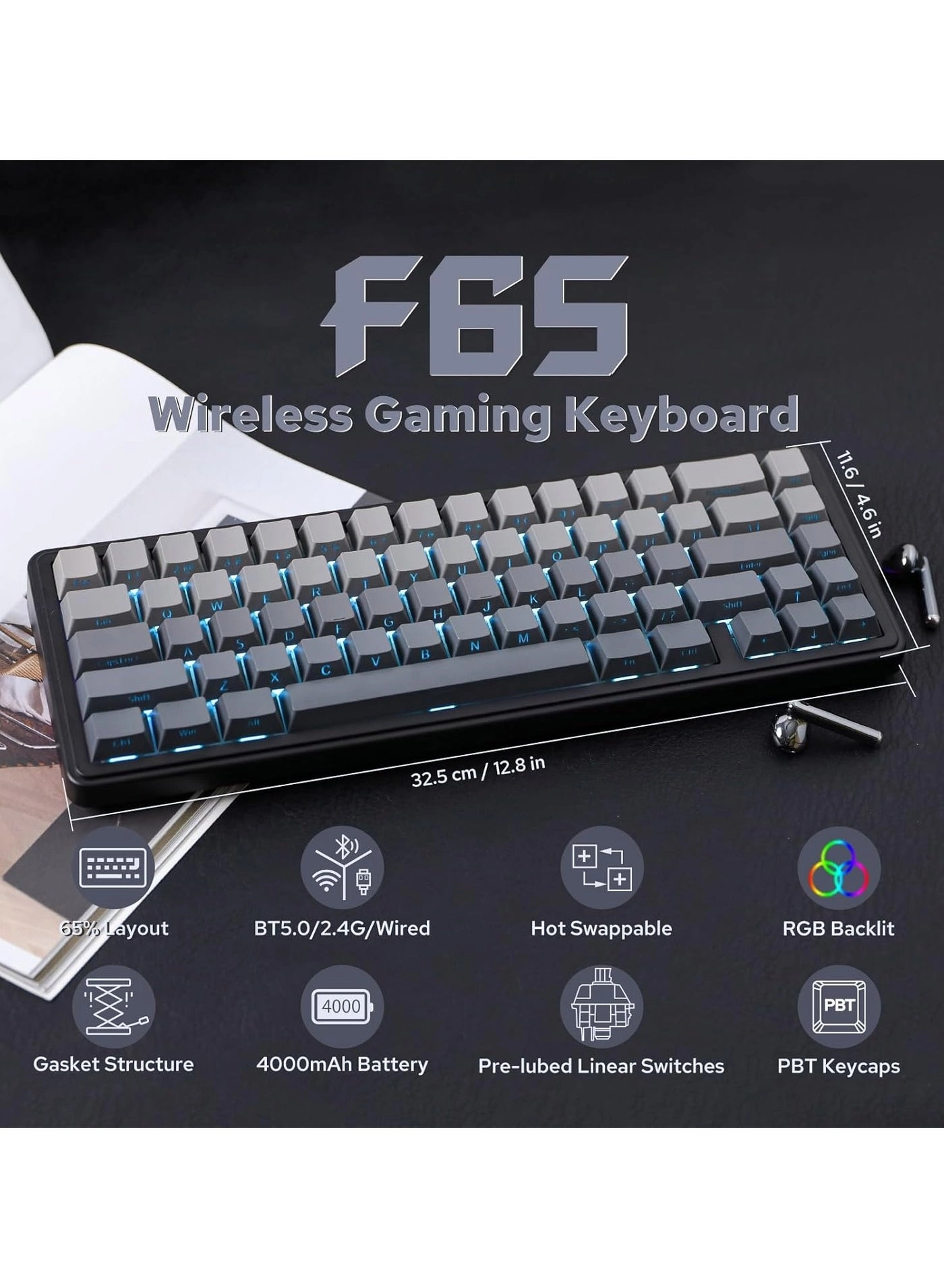 F65 PRO - Wired/Wireless