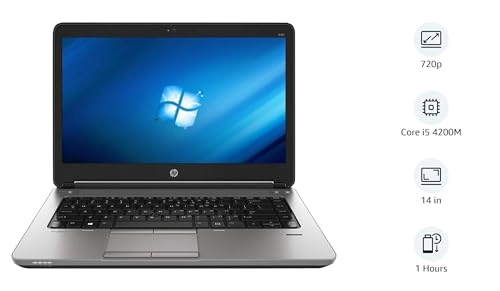 (Renewed) PROBOOK 640 G1 - 14 inch 8 gigabyte 500 gigabyte Core i5-4200M