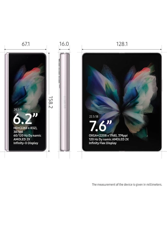 (Refurbished) Galaxy z fold 3 12GB 256GB