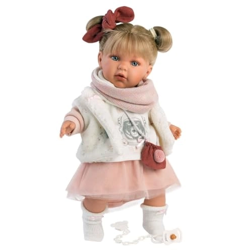 Julia Baby Doll - 42 cm Vinyl Fabric Blonde Hair Blue Eyes Ages 3+
