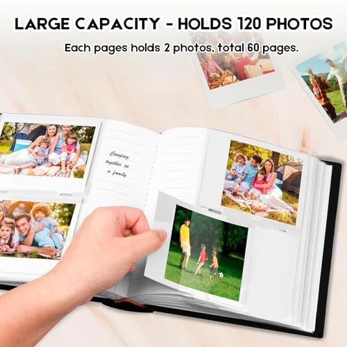Instax Wide 120 Pockets Linen Photo Album