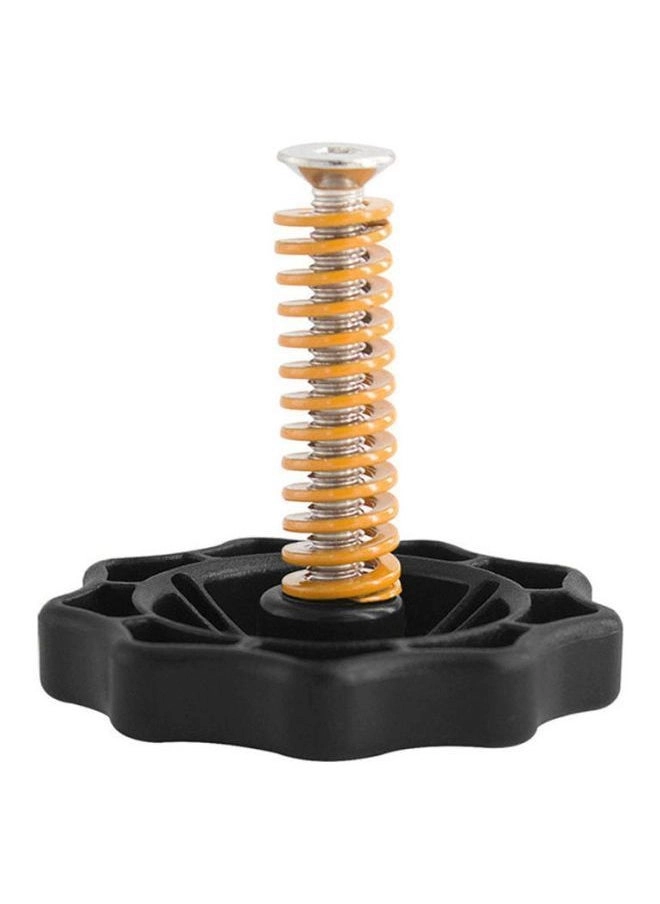 (Used) Hand Twist Leveling Nut - 40mm + Heated Bed Spring + M4 Screw - 40mm M4