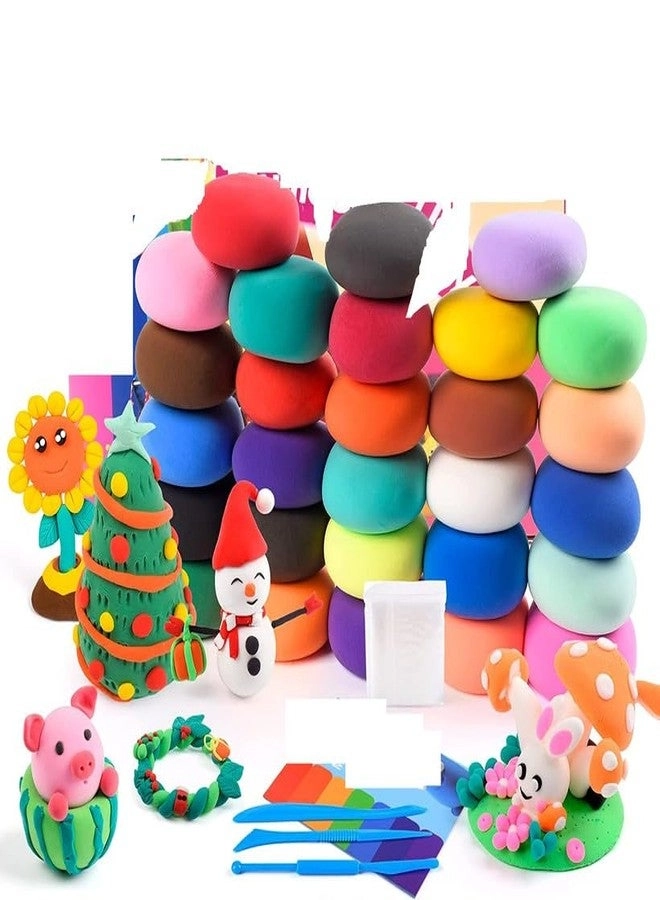 Air Dry Clay - Non-Toxic with Tools 12pcs.