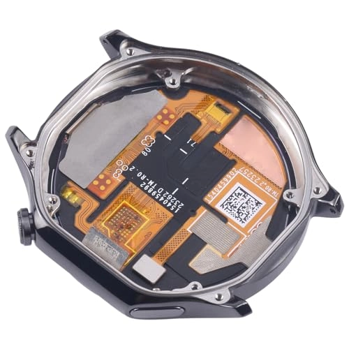 LCD Screen and Digitizer Full Assembly With Frame for OPPO Watch X - Black