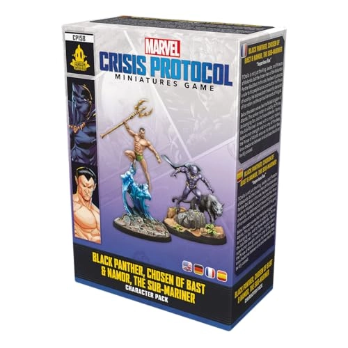 Marvel: Crisis Protocol: Black Panther, Chosen of Bast & Namor, the Sub-Mariner