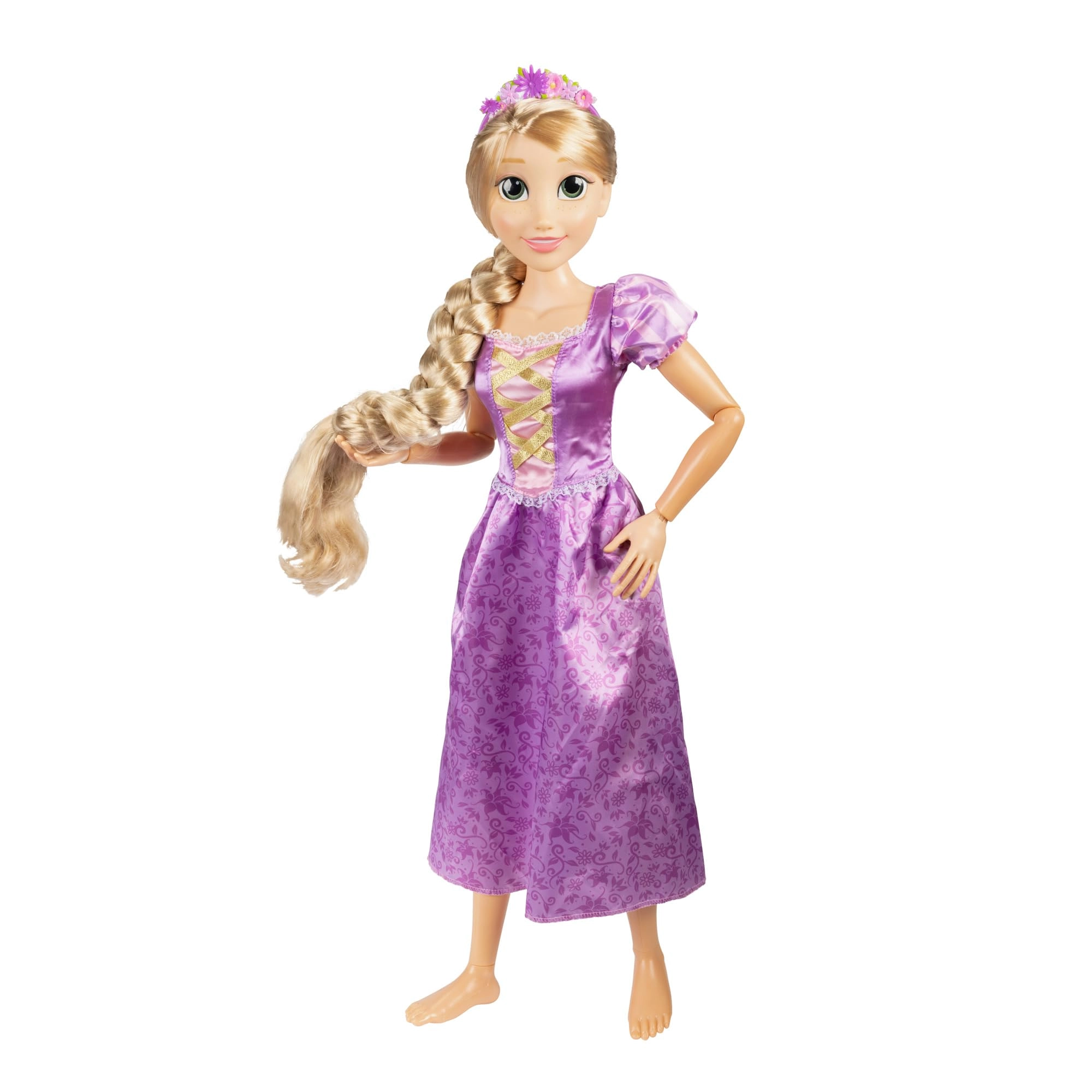 Rapunzel Doll - 32 inches 11-point articulation Ages 3+