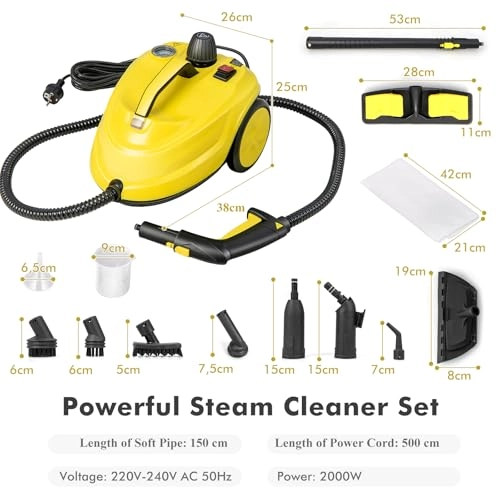 Steam Cleaner - 5 Bar 1.8L