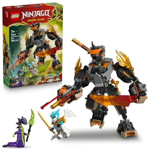 NINJAGO Cole's Mission Mech & Dragon Zane (71854)