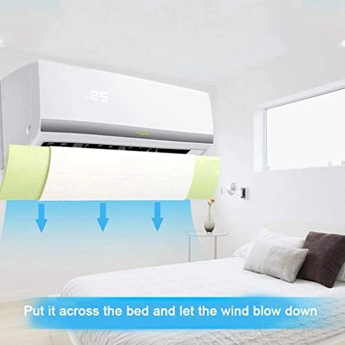 Retractable Air Conditioner Shield - 58*19cm PP+PS+PVC