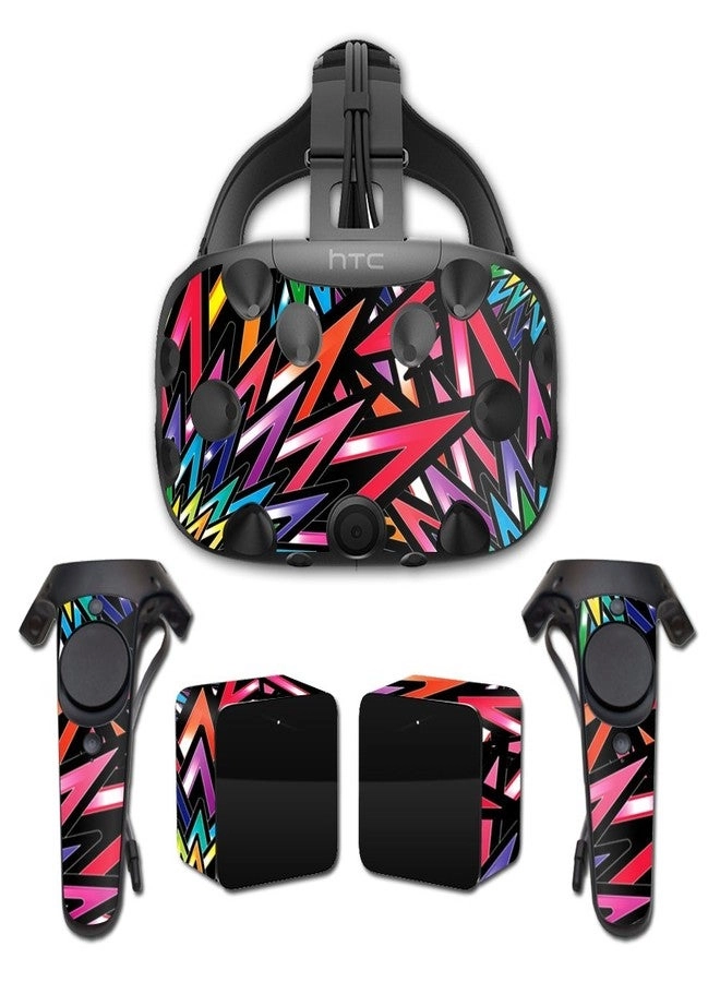 Skin Compatible with HTC Vive - Kickflip - Vinyl Decal Protective