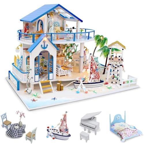 Miniature Dollhouse Kit - Mermaid Princess 1:24 Scale