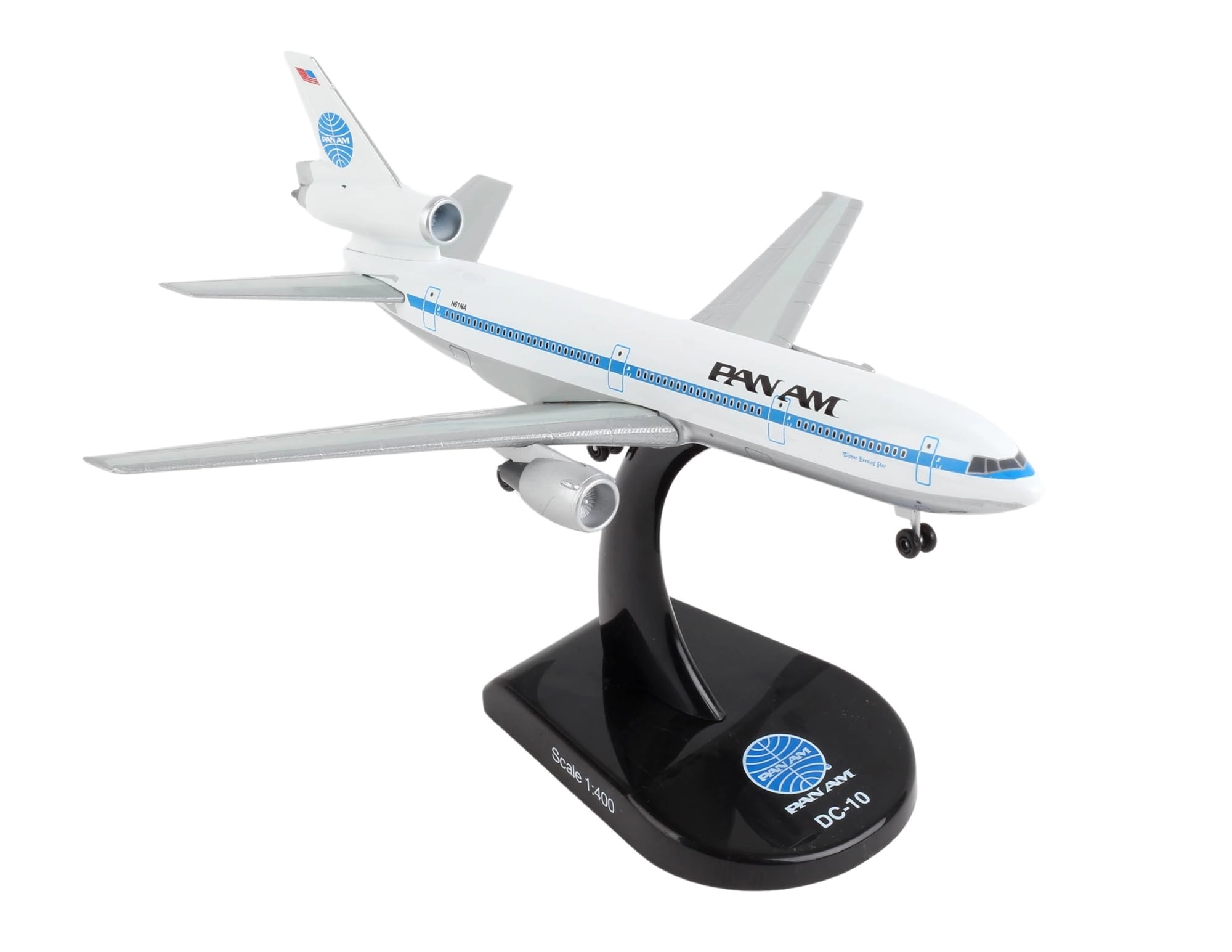 Daron Pan Am DC-10 - 1:400 Scale Die-Cast