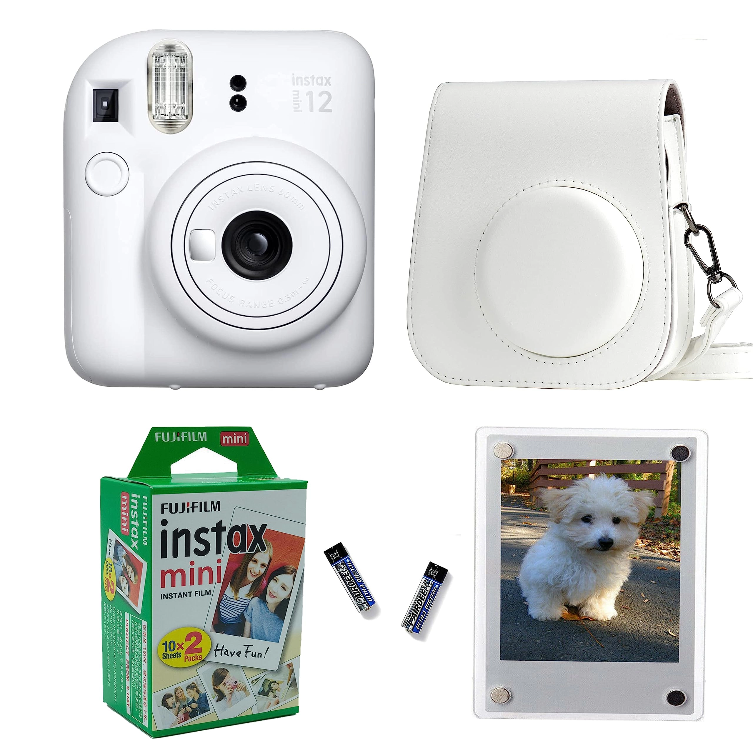 Mini 12 - Blossom Pink + Protective Case + Magnetic Lucite Frame + Film - 20 Sheets