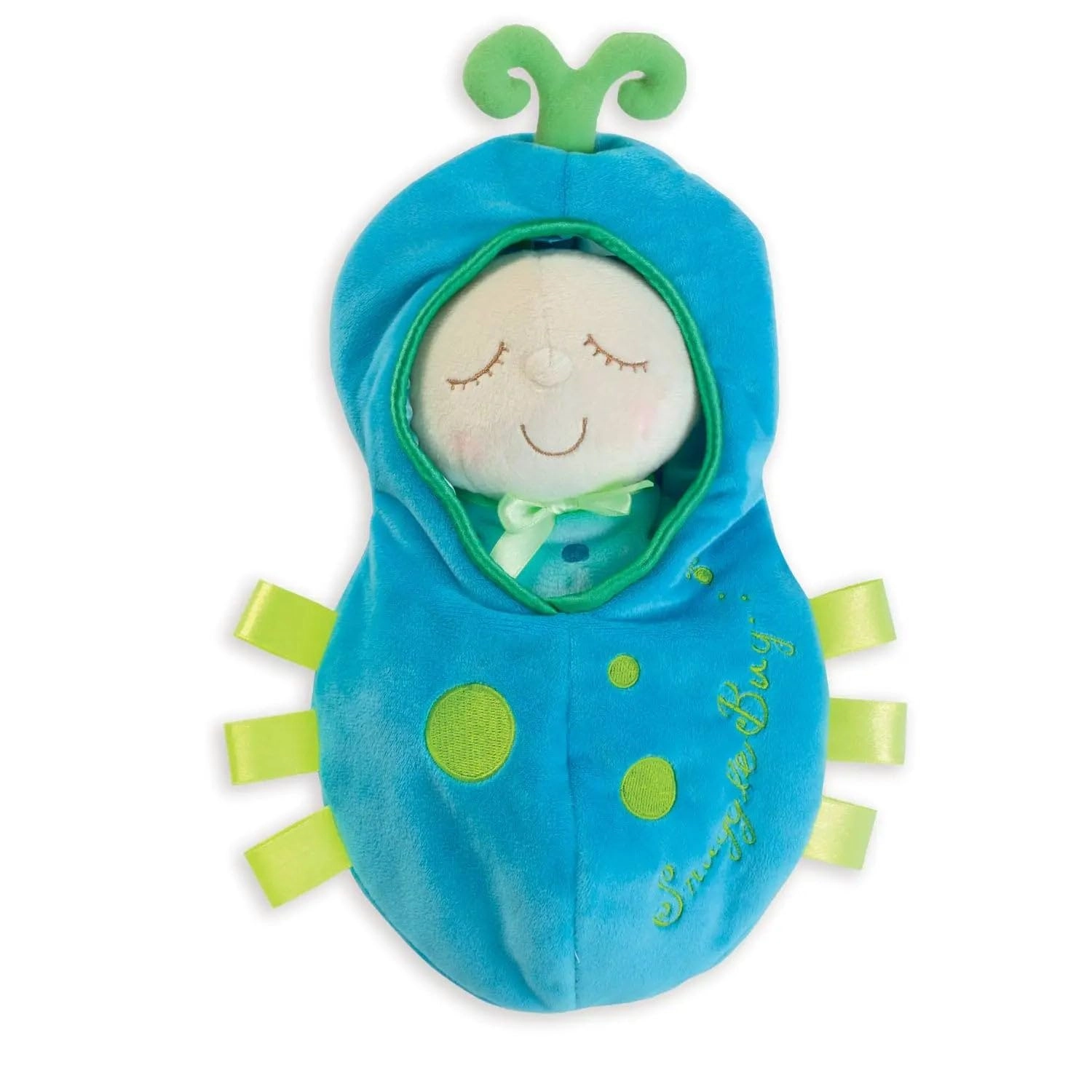 Manhattan Toy Snuggle Bug - 9 inch Satin-lined Sleep Sack Ages 6+