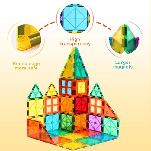 Magnetic Tiles - 110 pcs
