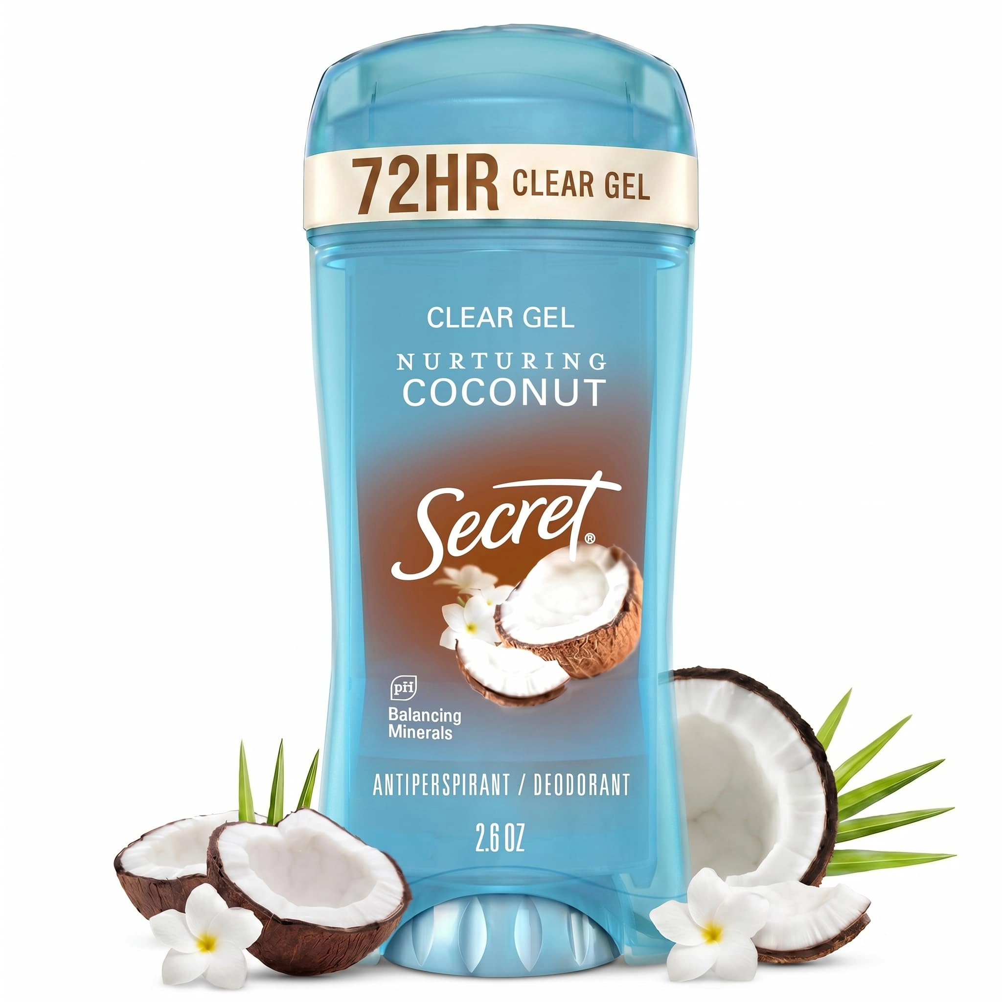 Secret Fresh Clear Gel Antiperspirant and Deodorant - Coconut 73.93 gram