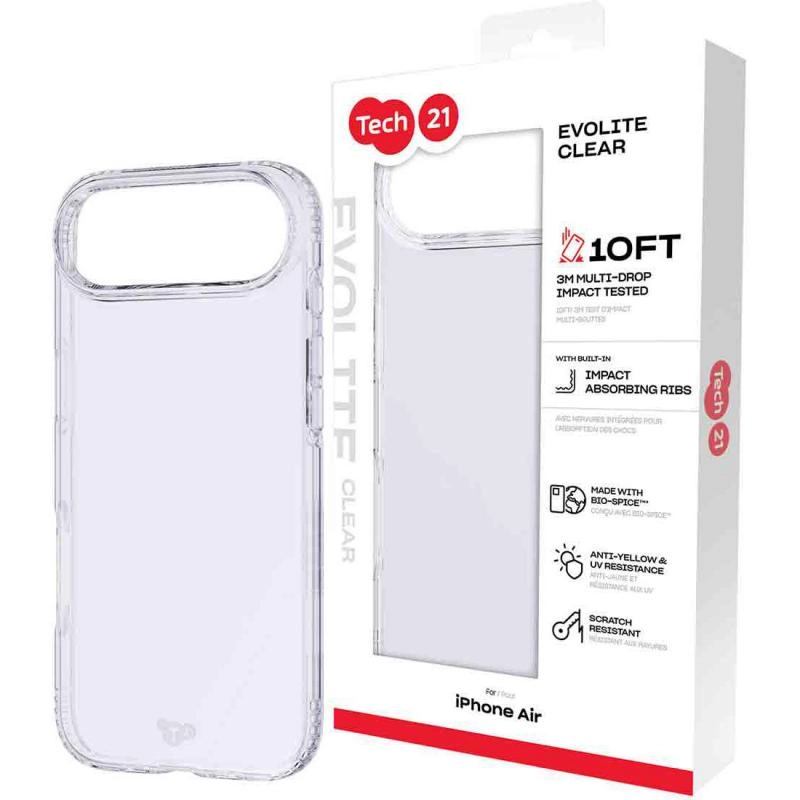 EvoLite Case Clear Bio TPU for iPhone 16