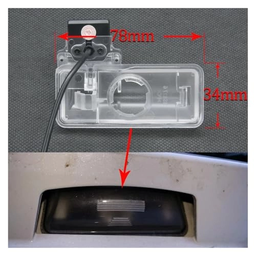 Rear View Camera - Night vision Wireless 1280 x 720 pixels