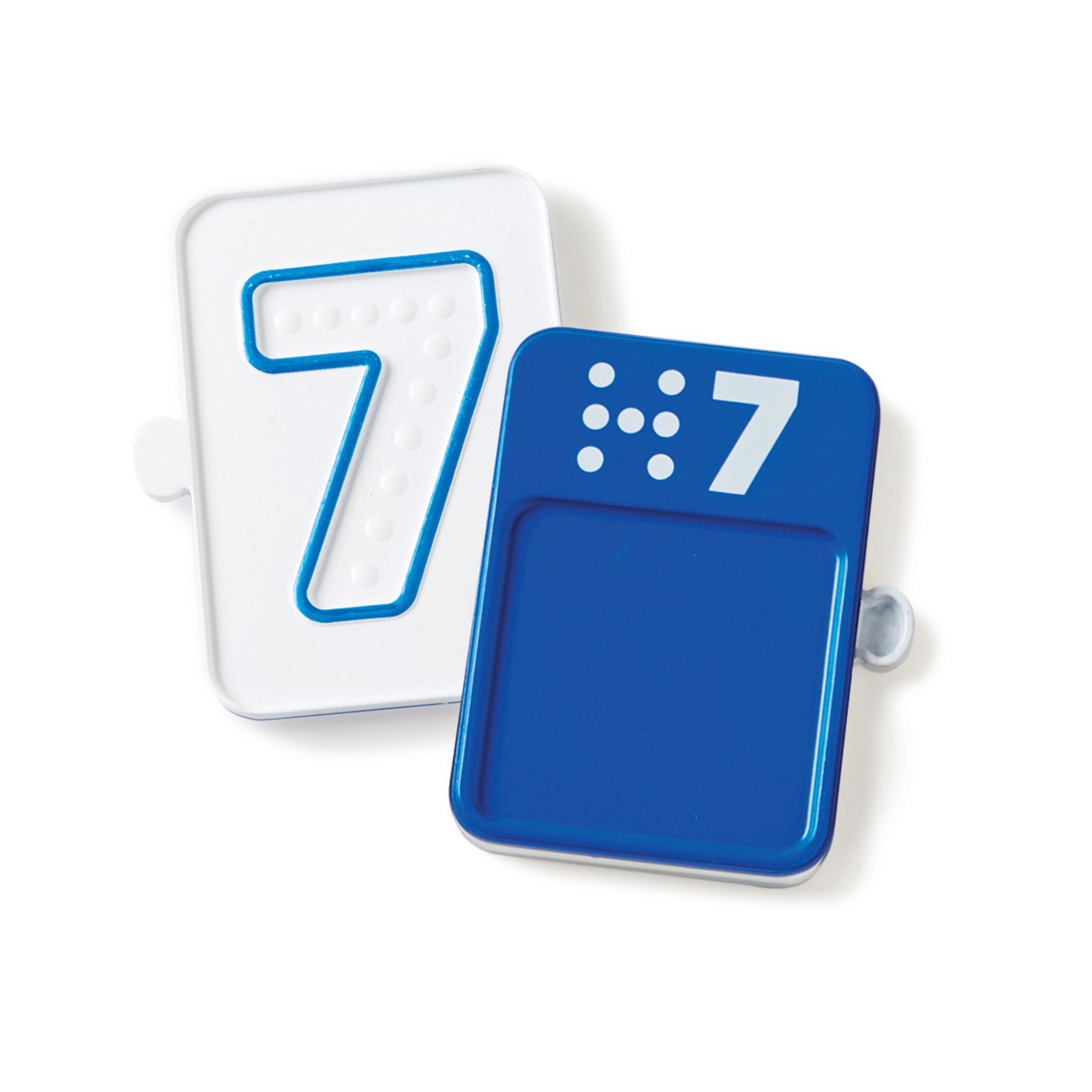 Sensory Number Trays - 3 years and above 10 pieces