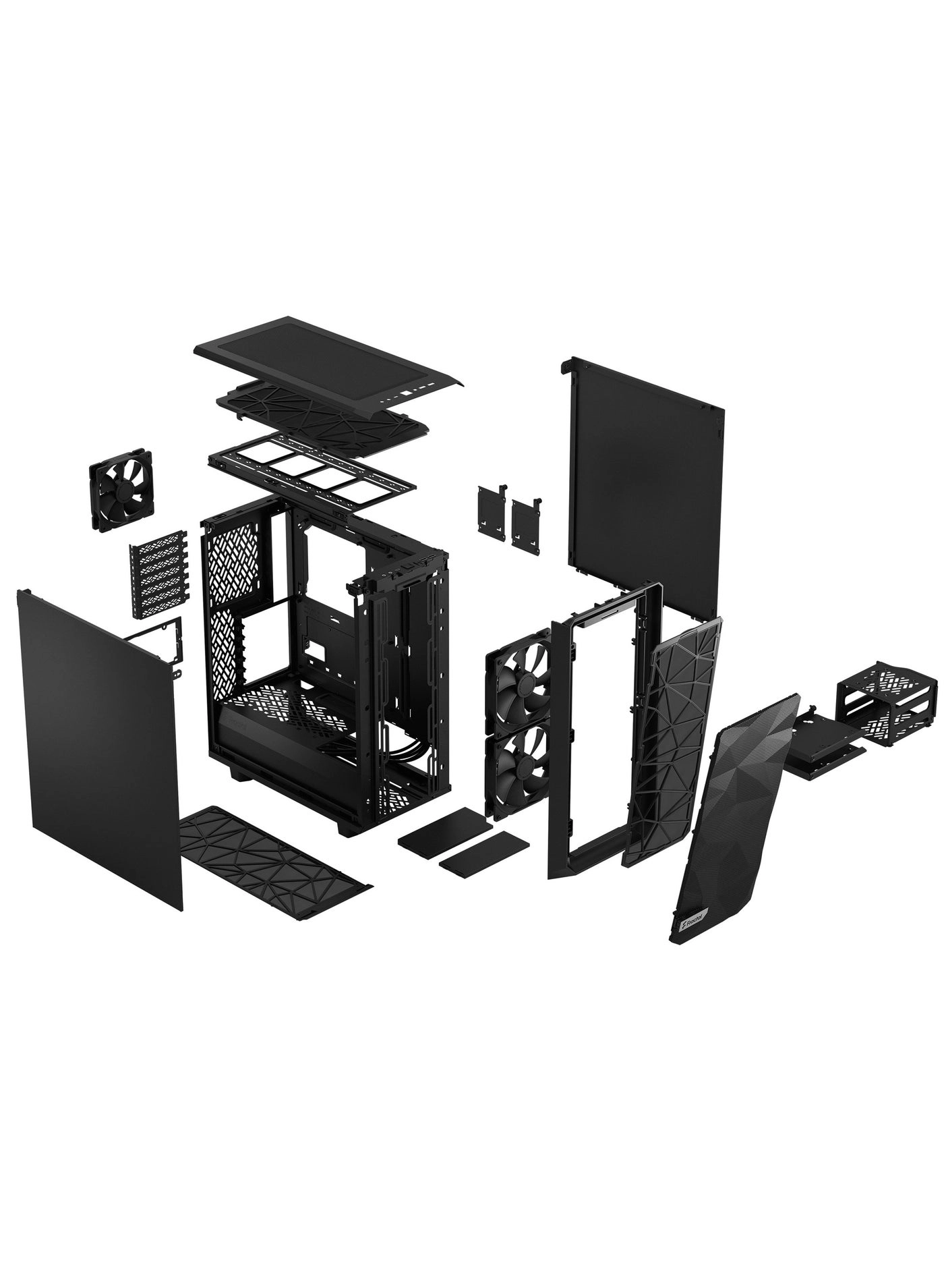 Meshify 2 Compact - Tempered Glass Side Panel Mid Tower