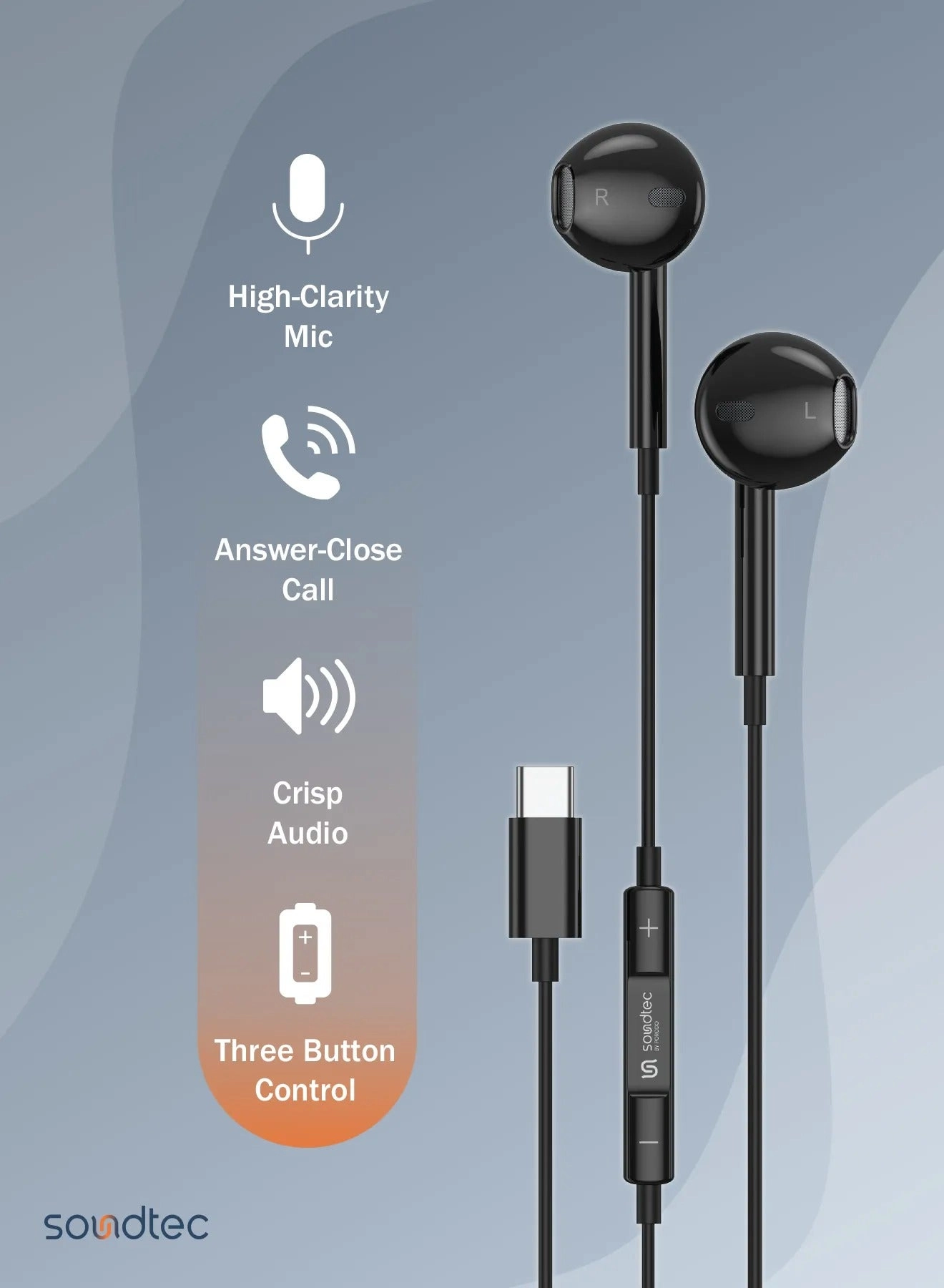 Soundtec Wired Earphone