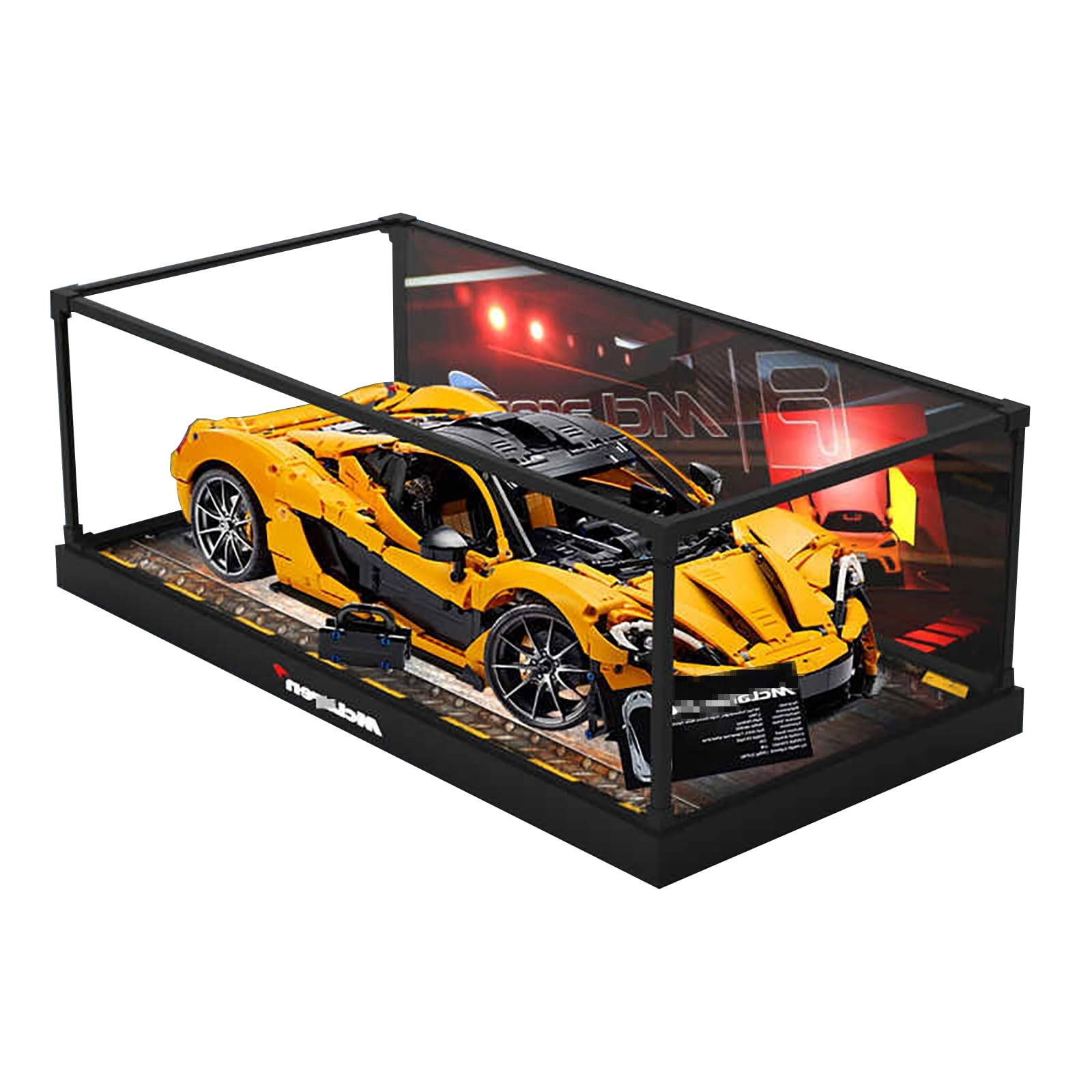 China Display box for Lego 42172 McLaren P1 - 62 x 31 x 20 cm Acrylic