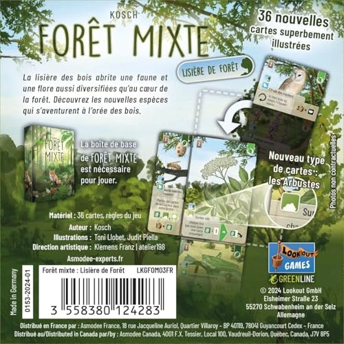 Mixed Forest + Exploration + Forest Edge + Bottle Opener - 10+ years