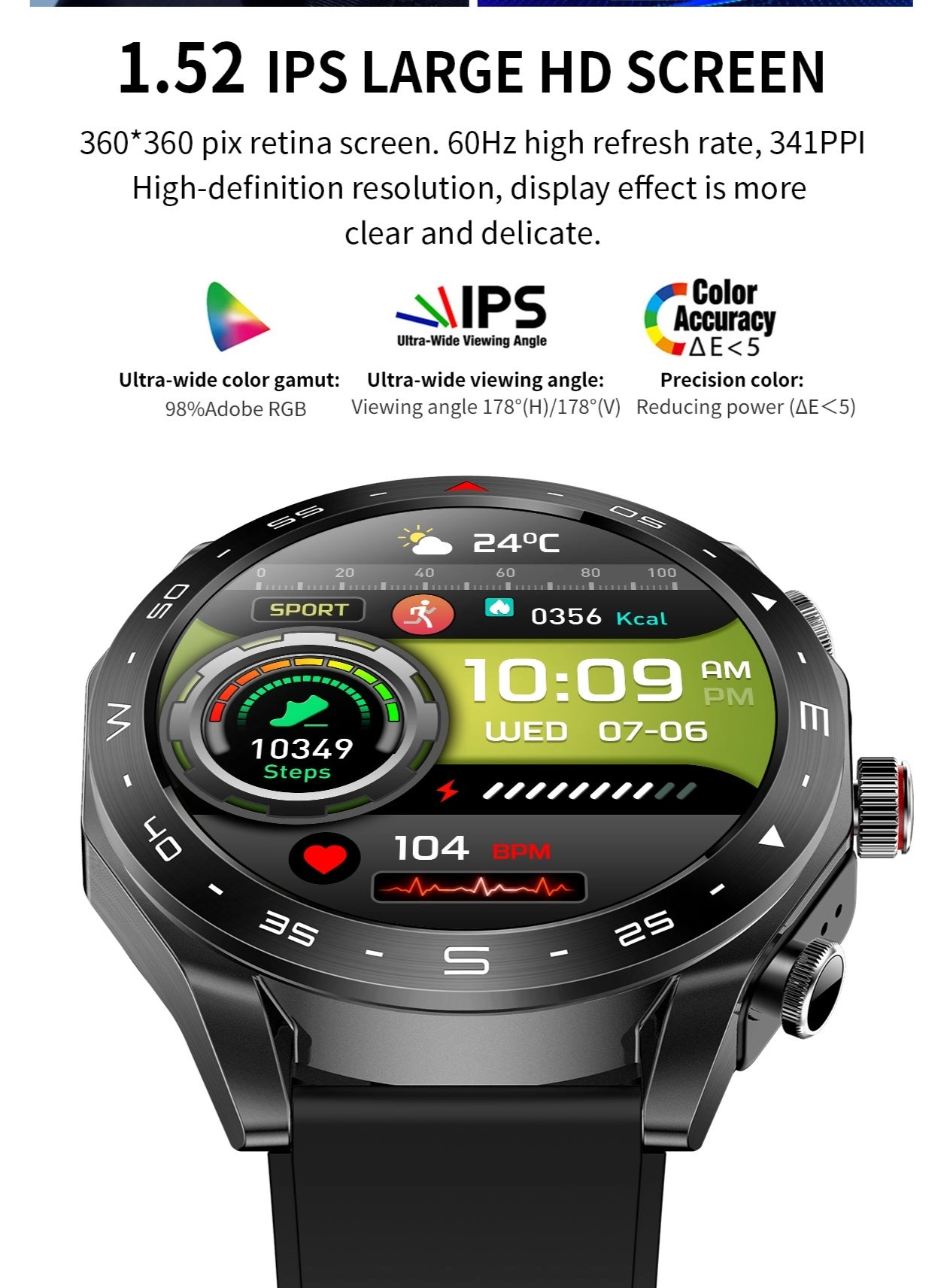 RT T95 - 1.52 in Metal