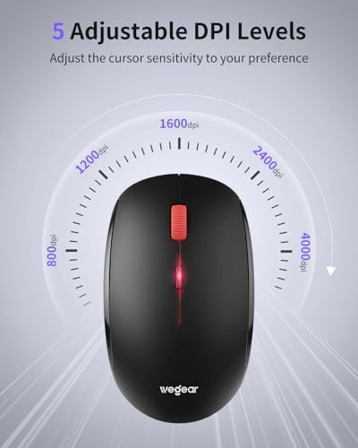 MW17 Slim Mini Cordless Mouse - USB