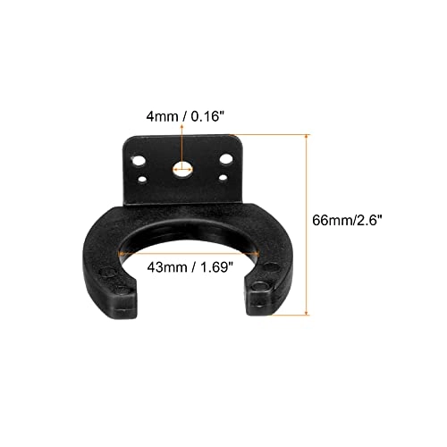Microphone Holders - Wall Mounted Black