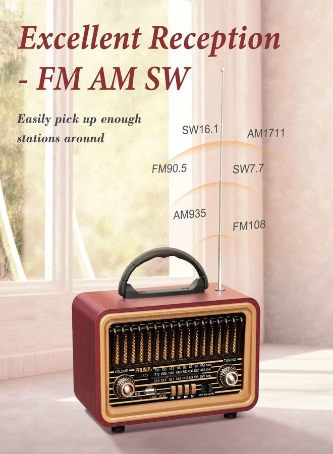 J-288 - Portable AM FM Bluetooth