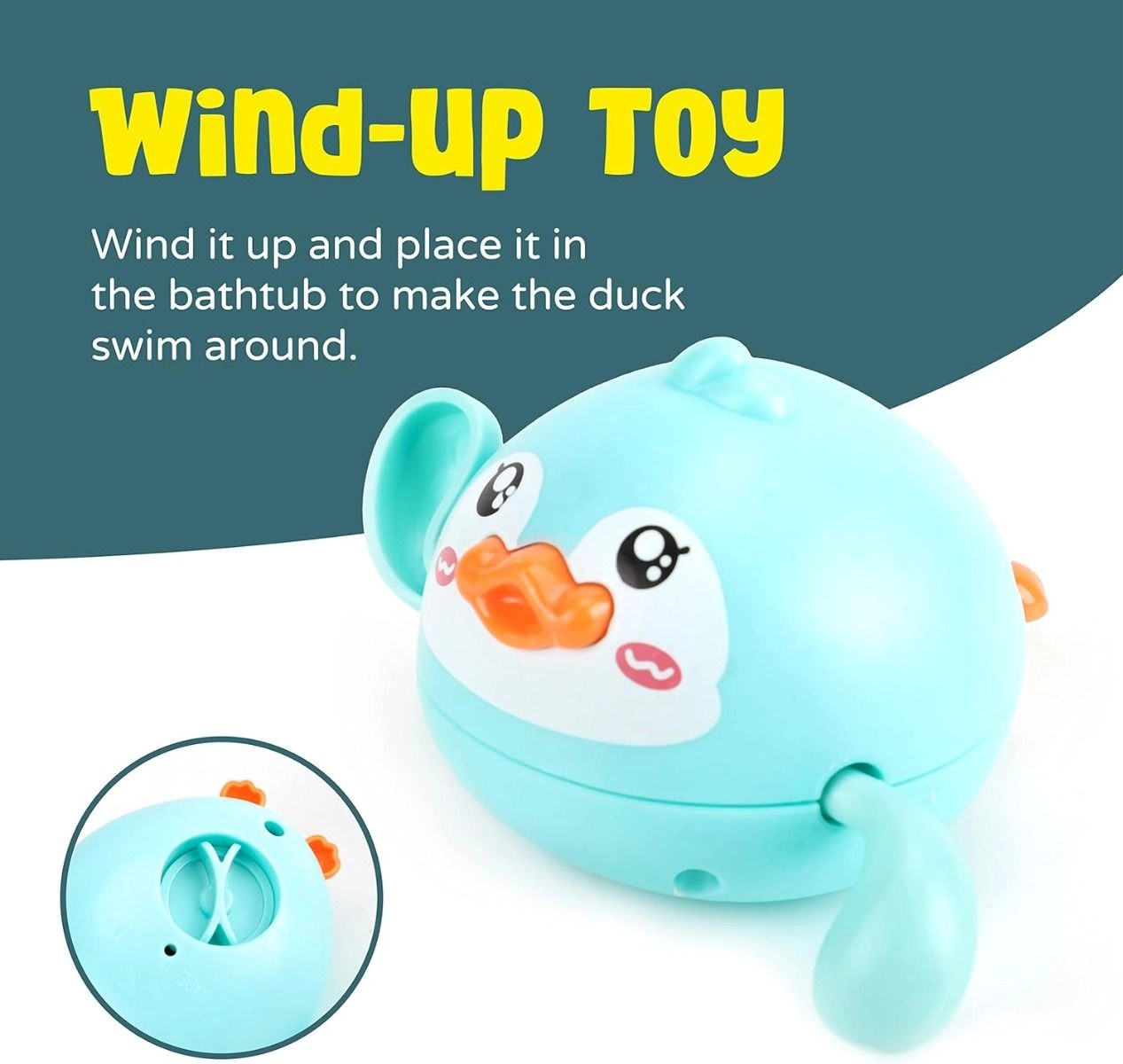 Mini Floating Duck - 4 Pieces Multi Colour