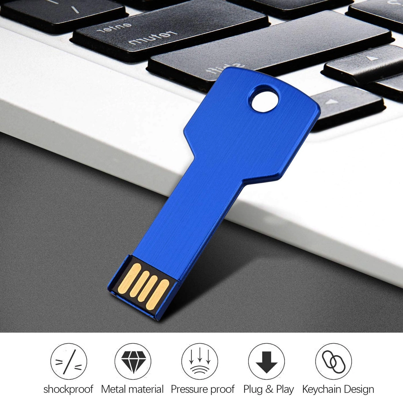 U215BL8G-10 - USB 2.0 8GB Pack