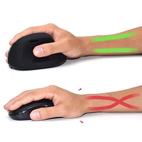 EW3158 Vertical Ergonomic Optical Mouse - USB