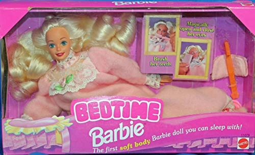 Bedtime Barbie - fleece soft body Ages 15+