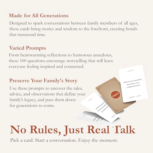 Connect Cards: Legacy Edition - 100 Conversation Cards