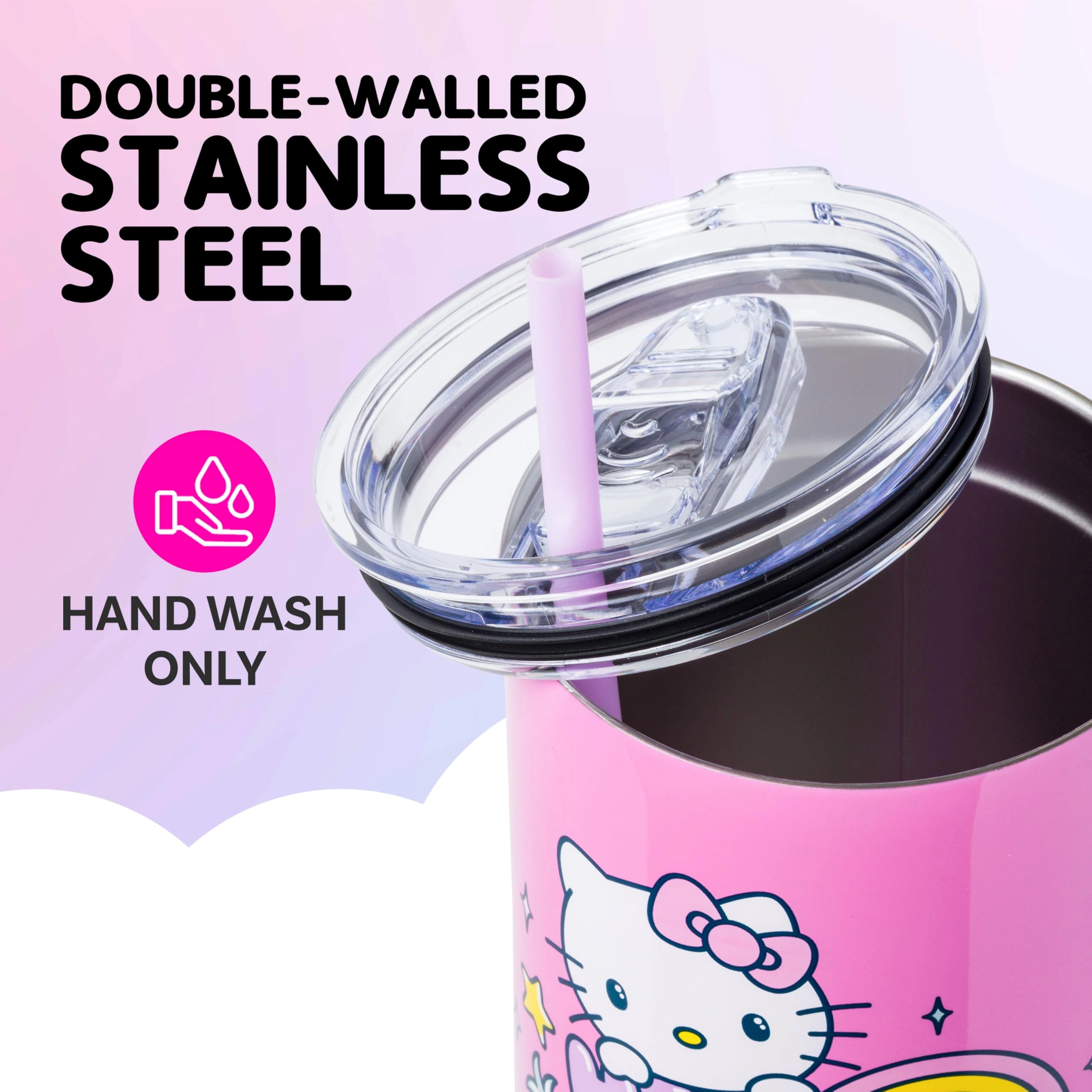 Stainless Steel Hello Kitty Summer Tumbler - 1183ml