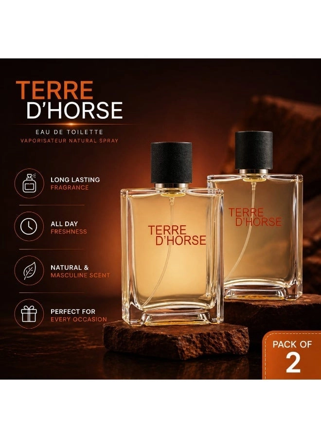 Terre D’Horse Eau de Toilette 100ml Pack