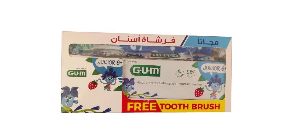 GUM Junior Toothpaste 7 Years 50ml