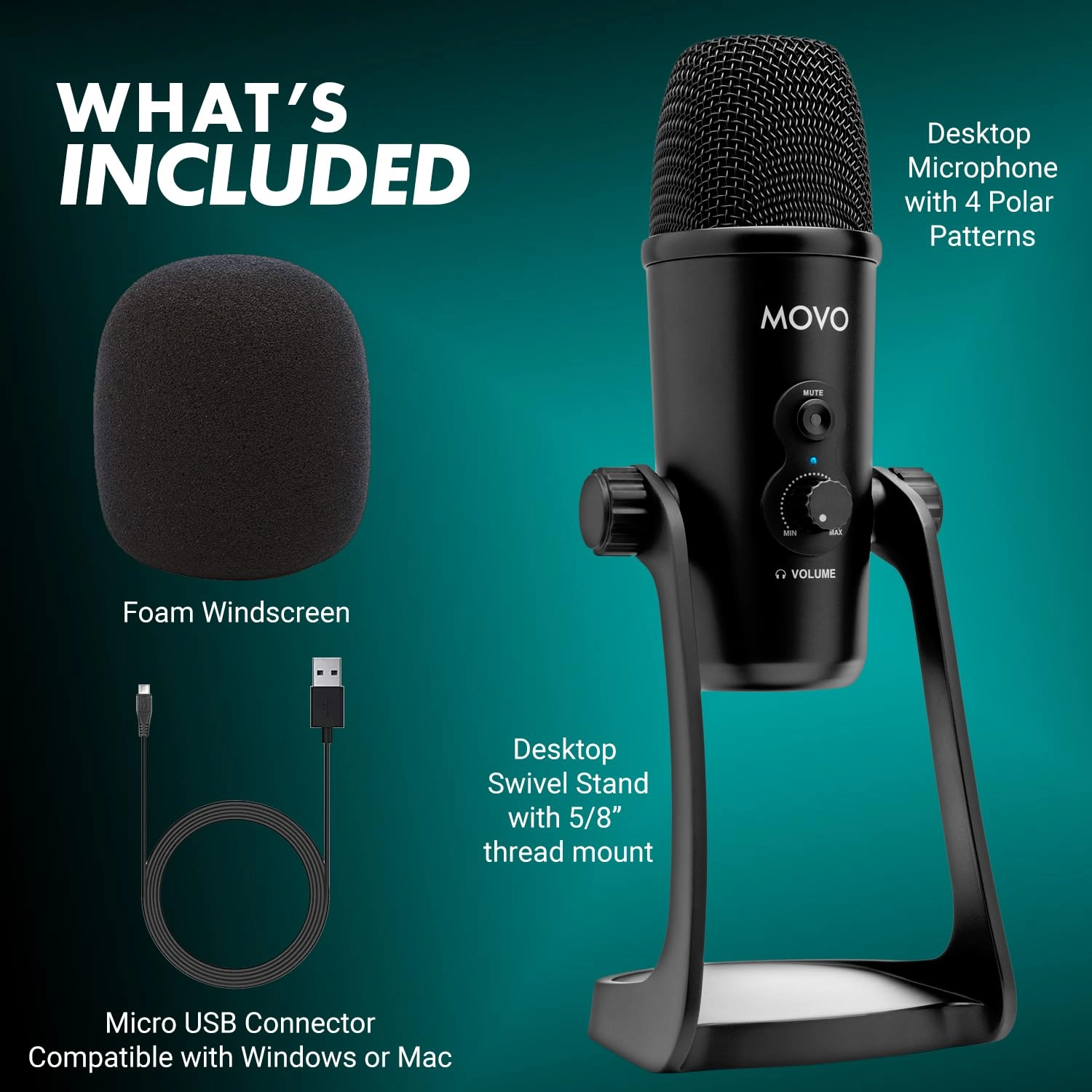 UM700W USB Microphone