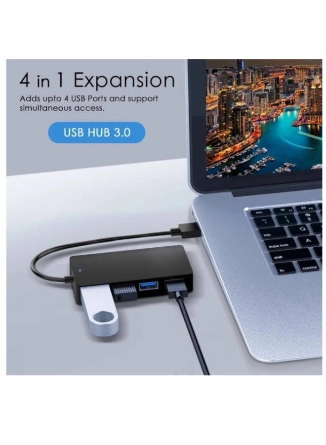 HI-U304 - USB 3.0 4 Port Individual Switches
