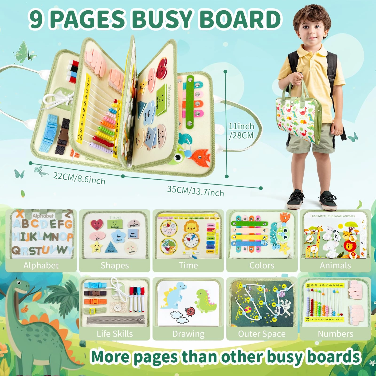 Busy Board - 3 years+