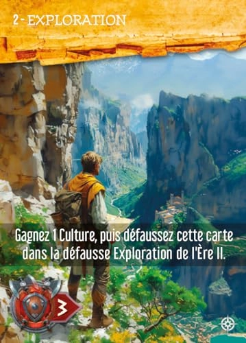Monumental Duel: Exploration - Card Game (French)