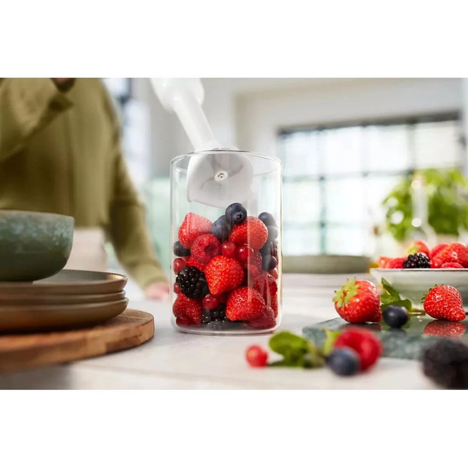 HR2520/01 - Hand Blender ProMix Technology