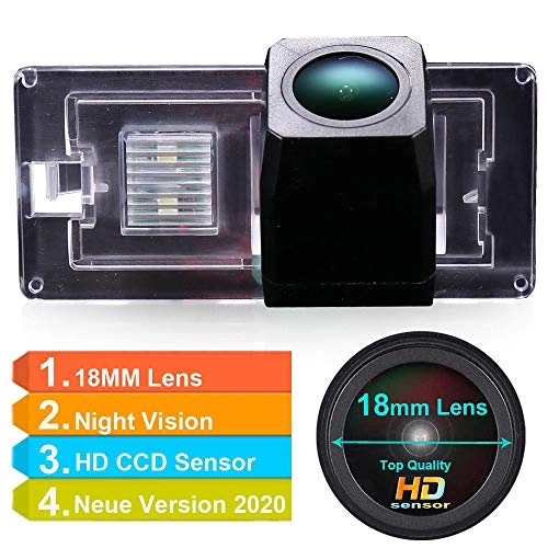 HD Color CCD Waterproof Vehicle Car Rear View Backup Camera - RCA 1280*720 Pixels