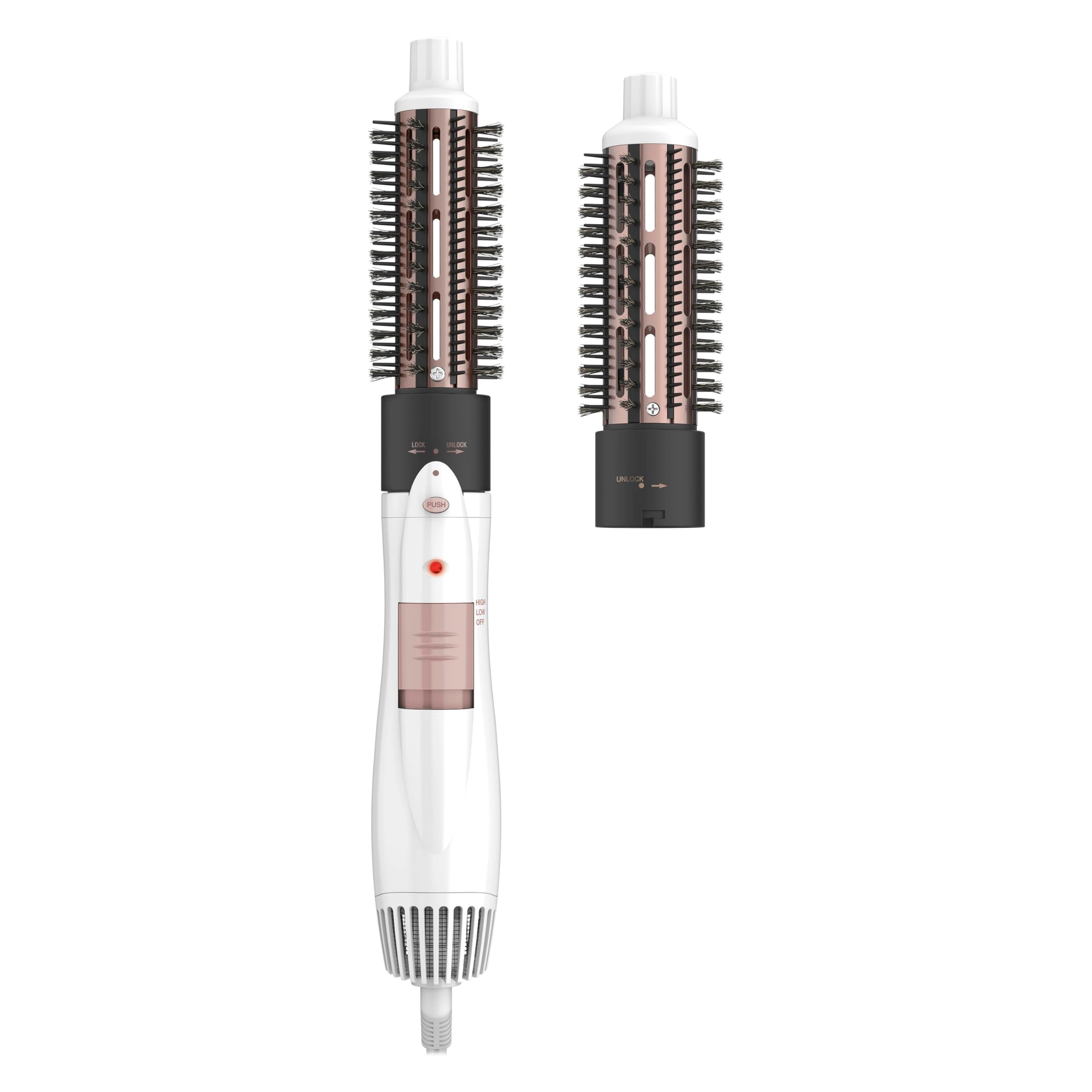 Conair Double Ceramic 2-in-1 Hot Air Brush - 1000W 1¼ and 1½ Inch