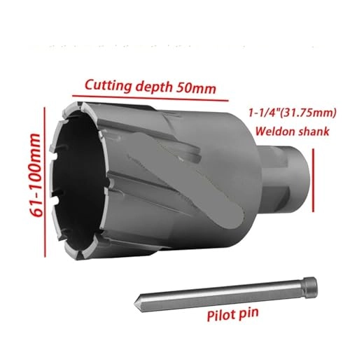 TCT Ring Cutter - carbide 1 piece 61 - 100 mm