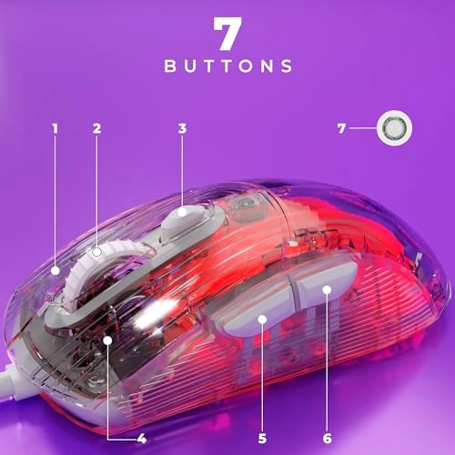 ZEB-CROSSHAIR Premium Wired Gaming Mouse - USB