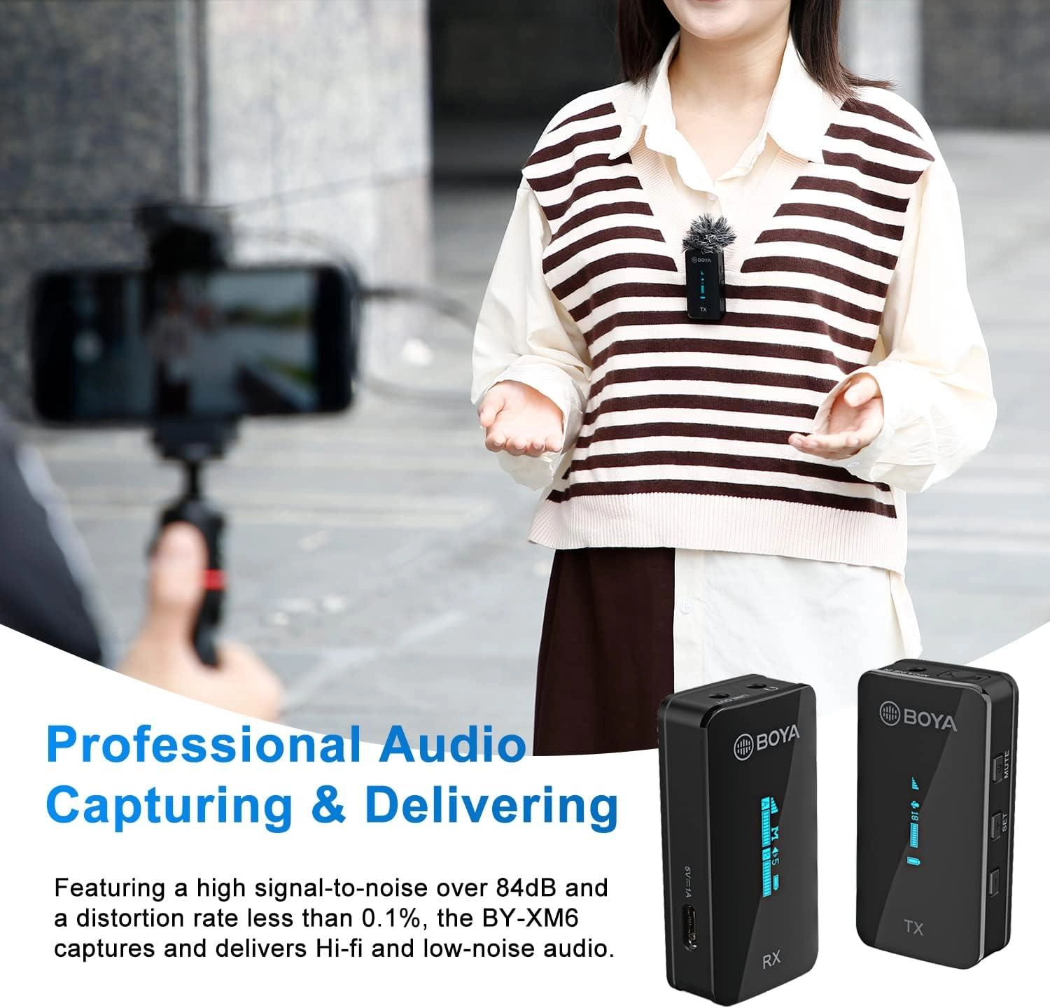 BY-XM6-S1 - 2 MIC 2.4GHz